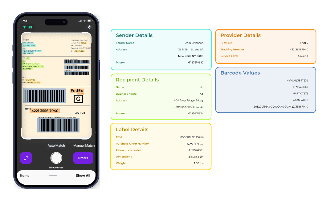 PackageX - AI Powered Receipt Scanner project preview